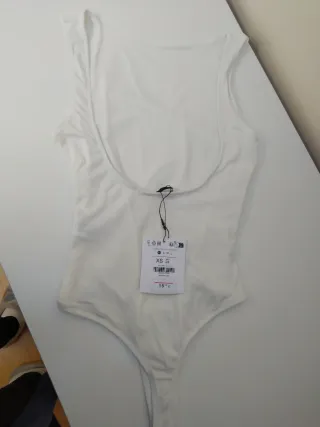 Body sin mangas blanco XS