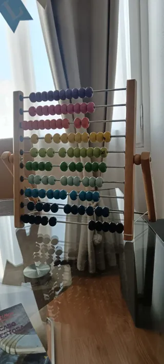 Ábaco Montessori Madera