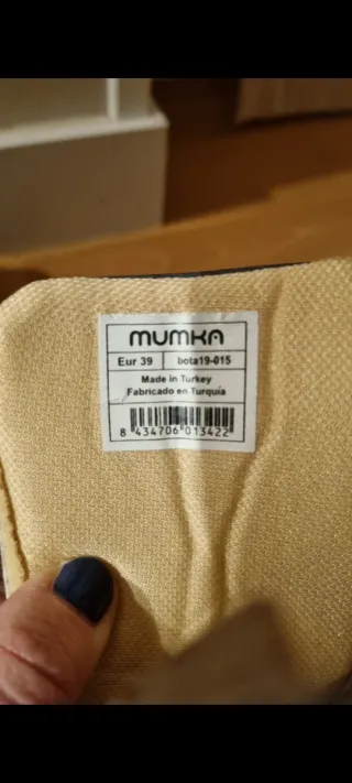 Botas Mumka Estampadas (Hojas)