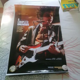 Póster Película Bob Dylan A Complete Unknown