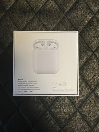 AirPods 2ª generación estuche carga inalámbrica