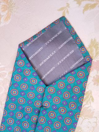 Giorgio Redaelli Cravatta Originale 100% SETA ITA