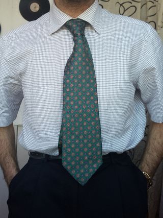 Giorgio Redaelli Cravatta Originale 100% SETA ITA