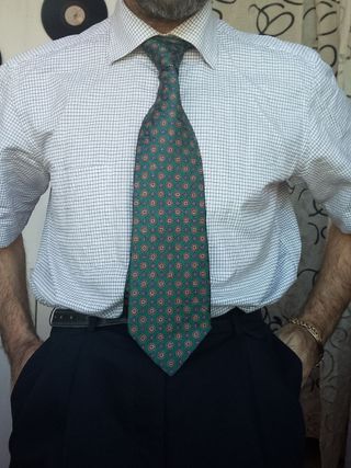 Giorgio Redaelli Cravatta Originale 100% SETA ITA