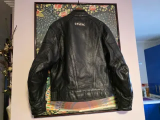 Traje de moto de cuero