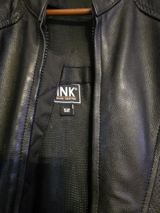 Traje de moto de cuero