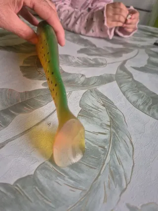 Señuelo pesca shad vinilo 30cm