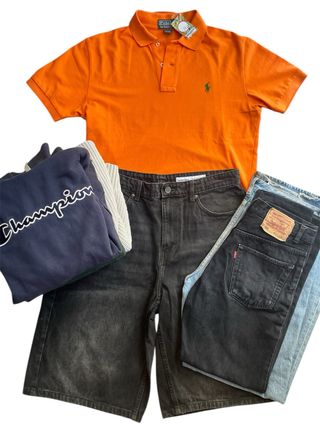 Lote Vintage 8 prendas Levi’s,Ralph Lauren y más