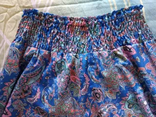 Falda larga Kelrebec T. S/M Estampada