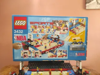 LEGO 3432 NBA Challenge (2003) - ¡100% COMPLETO