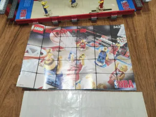 LEGO 3432 NBA Challenge (2003) - ¡100% COMPLETO