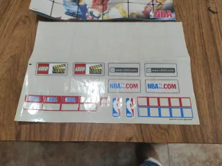 LEGO 3432 NBA Challenge (2003) - ¡100% COMPLETO