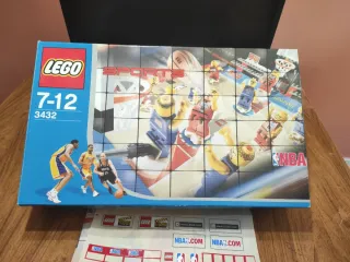 LEGO 3432 NBA Challenge (2003) - ¡100% COMPLETO