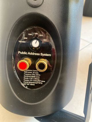 Altavoz Hi-Fi 2 Vías 100V 8 Ohm 30W