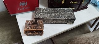 Lote Joyeros Beige y Azul