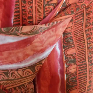 Falda envolvente estampada mujer