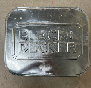 Lijadora Black+Decker Naranja/Negra