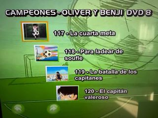 Serie DVD Campeones Oliver y Benji