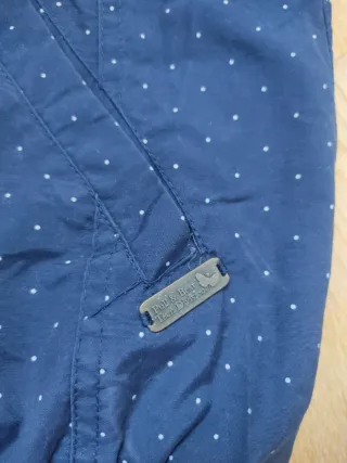 Chaqueta Pull&Bear azul con puntos