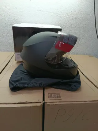 Casco Moto Integral Favoto Negro