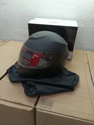Casco Moto Integral Favoto Negro