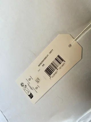 Top Guess Blanco Manga Larga