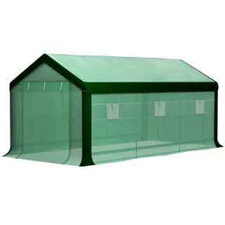 Invernadero Túnel 6x3x2,8m con 6 Ventanas