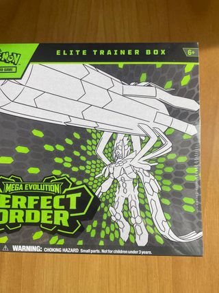Pokémon ETB Perfect Order English - New Sealed