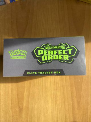 Pokémon ETB Perfect Order English - New Sealed