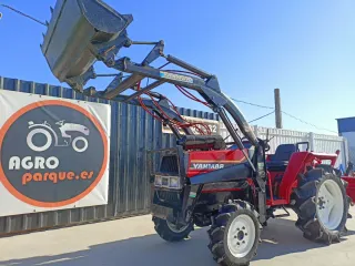 Minitractor Yanmar F20 con pala frontal