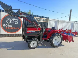 Minitractor Yanmar F20 con pala frontal