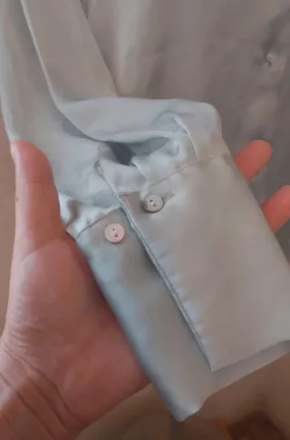 Camisa Zara satinada