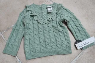 Maglione Nicole Miller Bimba 12 mesi NUOVO
