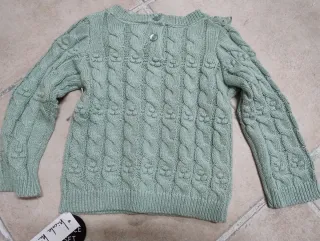 Maglione Nicole Miller Bimba 12 mesi NUOVO