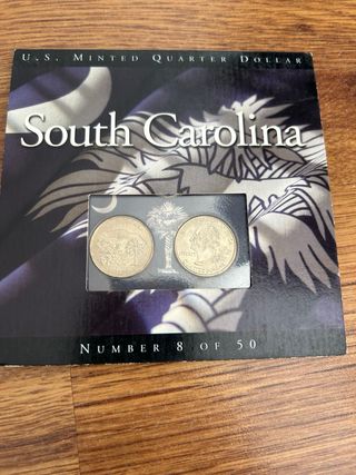 Monedas South Carolina U.S. Minted
