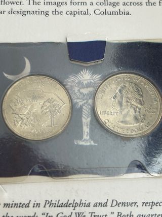 Monedas South Carolina U.S. Minted
