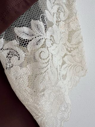 2 Camisetas Mujer Vestir Marrón y Roja