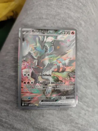 Carta Pokémon Reshiram EX 166/086