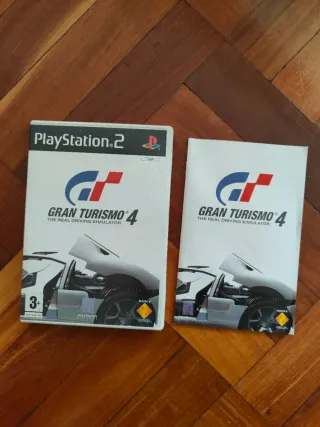 Gran Turismo 4 Carátula y Manual PS2