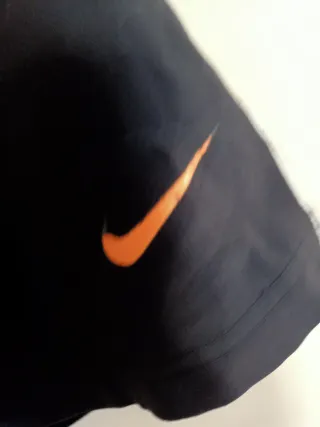 Pantalón corto chándal Nike negro