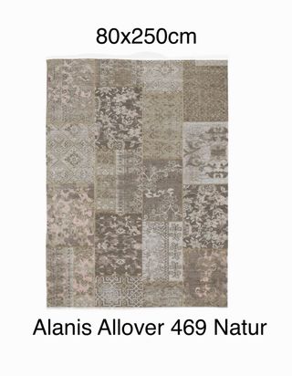 Alfombra Vintage 80x250cm NUEVA
