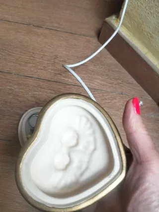 Cuore portagioie Thun ceramica