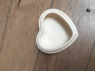 Cuore portagioie Thun ceramica