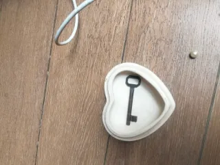 Cuore portagioie Thun ceramica