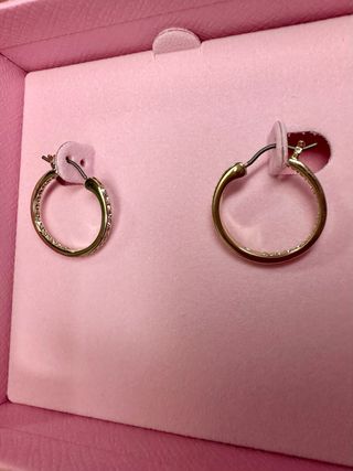 Orecchini Swarovski Stone dorati