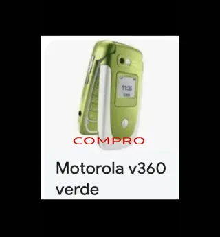 Motorola v360 verde
