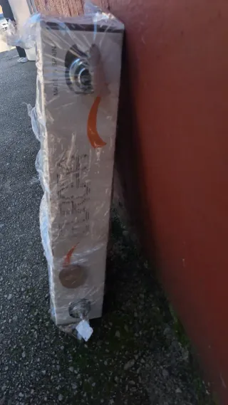 Radiador nuevo metal blanco