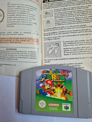 Super Mario 64 + Manual Nintendo 64