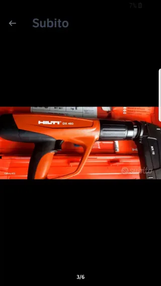 Sparachiodi Hilti DX 460, DX 462, DX 5