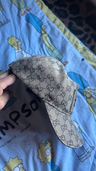 Gorra Gucci Beige y Marrón